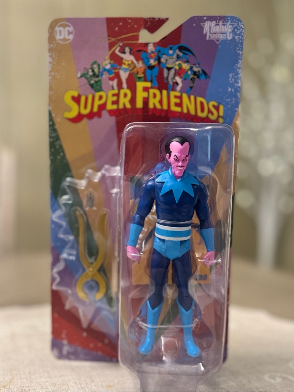 DC Retro Siniestro Super Friends Action Figure . NEW !!!